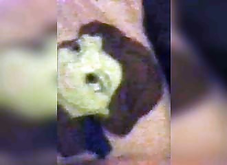 Un gode dans le cul et une bite dans la chatte, elle se régale à fond !