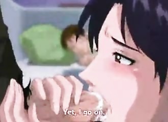 Sa chatte poilue queutée en plan cul manga